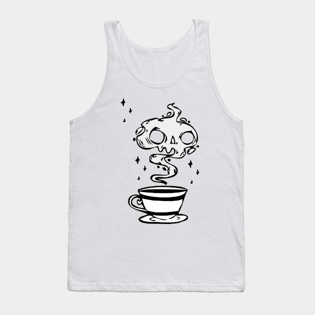 Magical Tea Tank Top by giantplayful